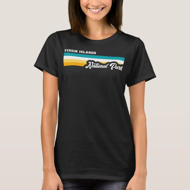 VIRGIN ISLANDS NATIONAL PARK T SHIRT (Framsida)