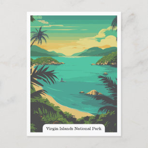 Virgin Islands National Park, USA, Virgin Isl. USA Vykort