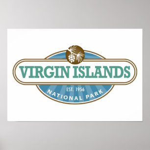 Virgin Islands nationalpark Poster