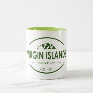 Virgin Islands nationalpark Två-Tonad Mugg
