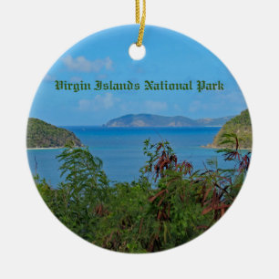 Virgin Islands nationalparkprydnad Julgransprydnad Keramik