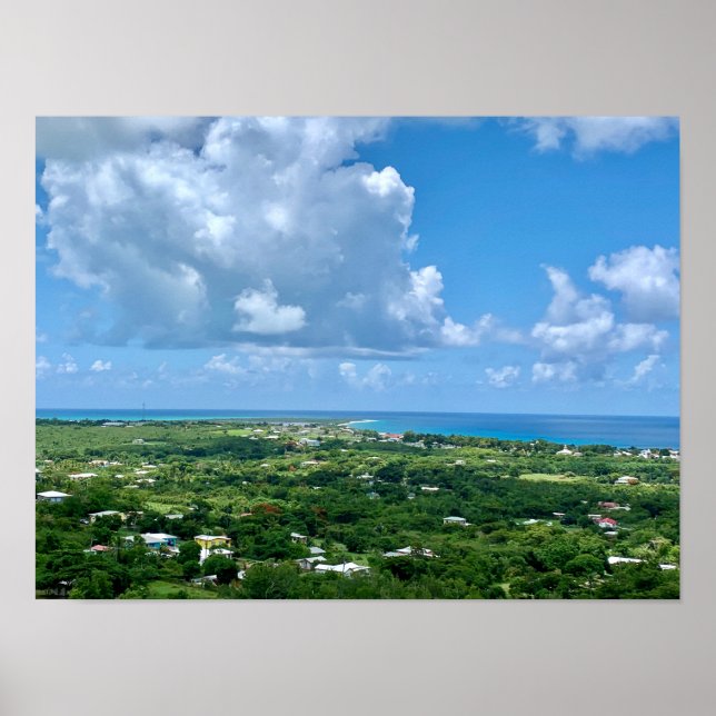 Virgin Islands St. Croix Sandy Point USVI Photo Poster (Framsidan)