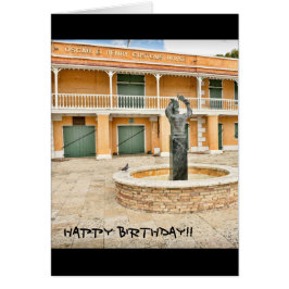 Virgin Islands St. Croix USVI Grattis på födelseda Hälsningskort