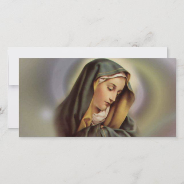 Virgin Mary 2-fotokort (Framsida)
