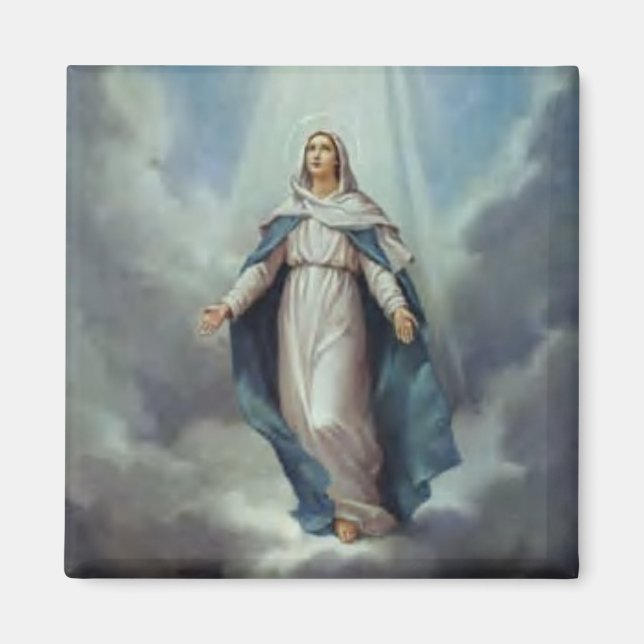 Virgin Mary Assumption Magnet (Framsidan)