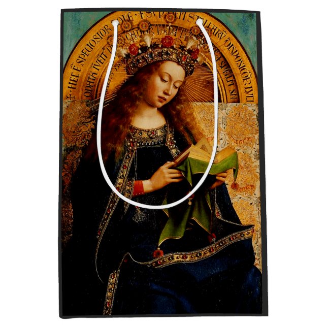Virgin Mary av Jan van Eyck (Framsidan)