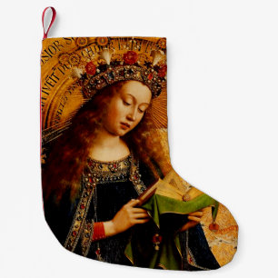 Virgin Mary av Jan van Eyck Liten Julstrumpa