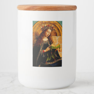 Virgin Mary av Jan van Eyck Mat Etikett