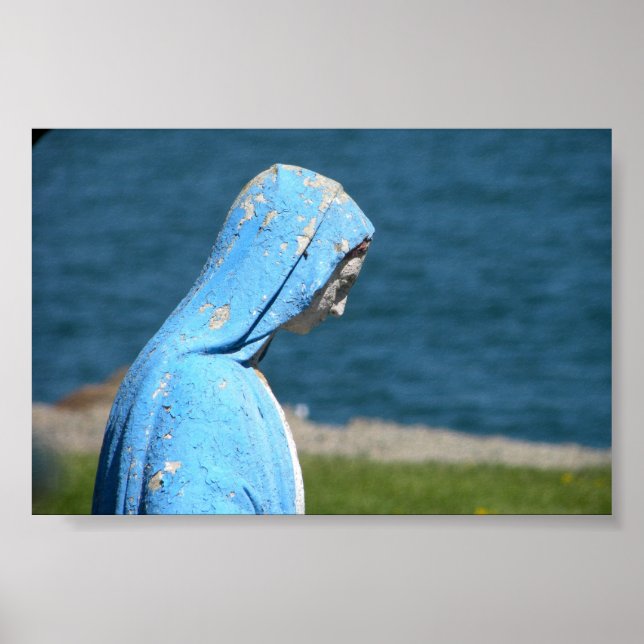 Virgin Mary bortser från Atlanten Poster (Framsidan)