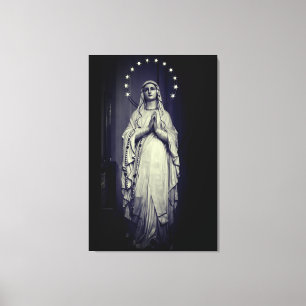 Virgin Mary Canvastryck