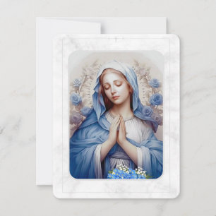 Virgin Mary Catholique Funeral Memorial Heliga Car