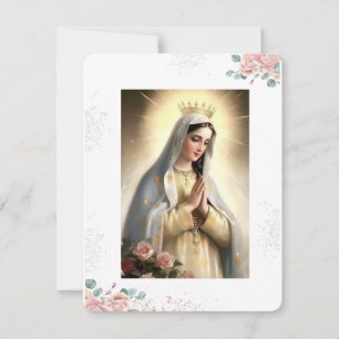 Virgin Mary Catholique Funeral Memorial Heliga Car