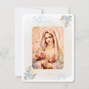 Virgin Mary Catholique Funeral Memorial Heliga Car