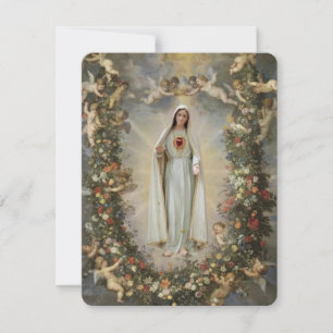 Virgin Mary Catholique Funeral Memorial Heliga Car