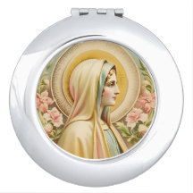 Virgin Mary Compact Spegel, katolik