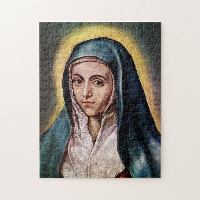 Virgin Mary - El Greco Pussel (Vertikal)