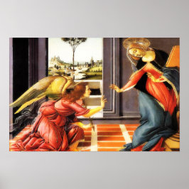 Virgin Mary Gabriel Angel Poster