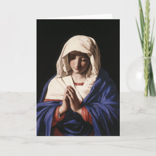 Virgin Mary Helgkort