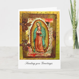 Virgin Mary Helgkort