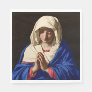 Virgin Mary i Prayer Pappersservett