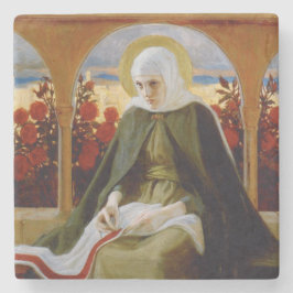 Virgin Mary i Ro Garden (Albert Edelfilt) Stenunderlägg
