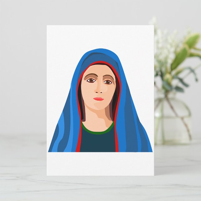 Virgin Mary-inbjudningar Inbjudningar (Skapare uppladdad)