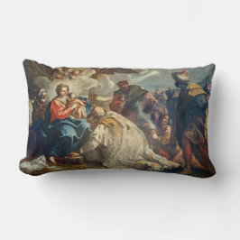 Virgin Mary Jesus Adoration of Magi Lumbarkudde