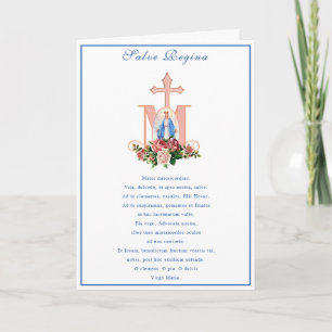 Virgin Mary Jesus Catholik Prayer Religiösa Kort
