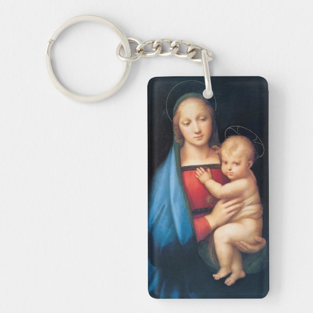 Virgin Mary Jesus Religiösa Art (Framsidan)