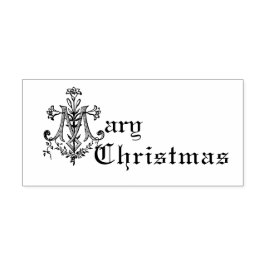 Virgin Mary Jul Religiösa Catholik Stämpel