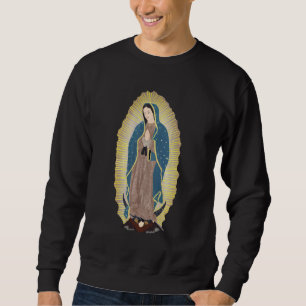 Virgin Mary Lång Ärmad Tröja