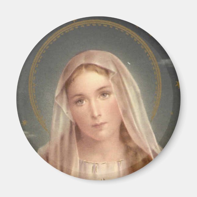 VIRGIN MARY MAGNET (Framsidan)