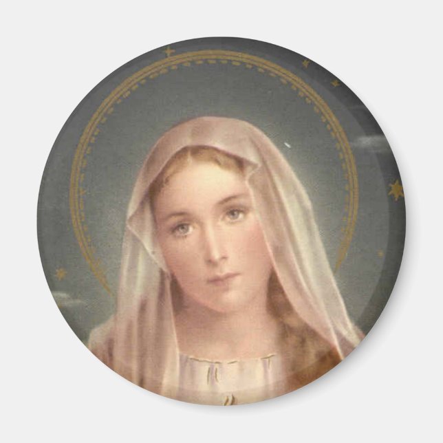 VIRGIN MARY MAGNET (Framsidan)