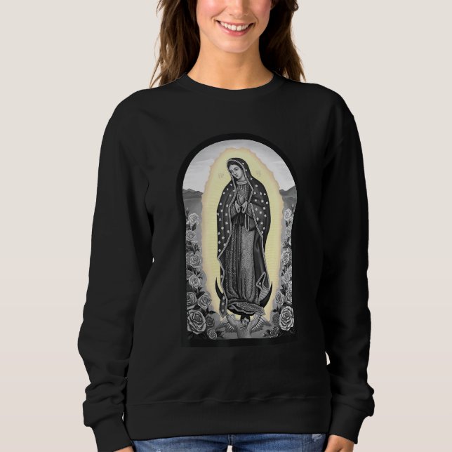 Virgin Mary Matching Quantum Sneaker Ash Sneaker M T Shirt (Framsida)