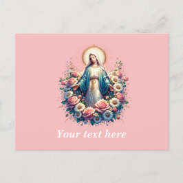 Virgin Mary med BeSnyRo Vykort