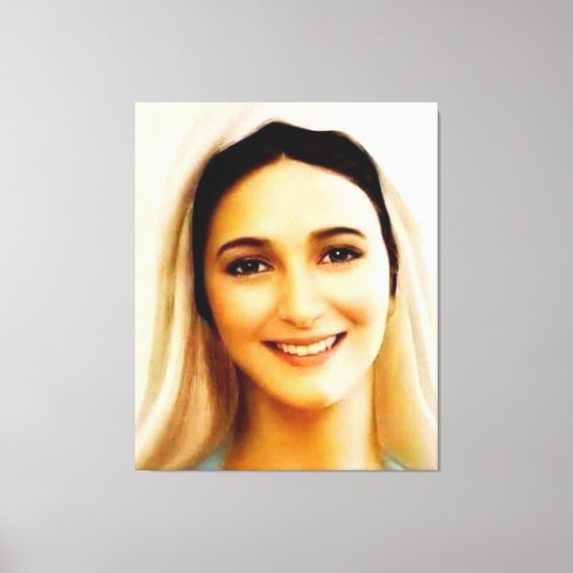 Virgin Mary, Medjugorje Canvastryck (Framsida)