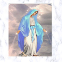 Virgin Mary Memorare Prayer Card Visitkort