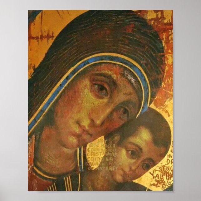 Virgin Mary Neocatechumenal Way Poster (Framsidan)
