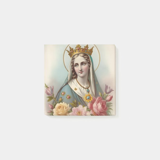 Virgin Mary Notes Post-it Block (Framsida)
