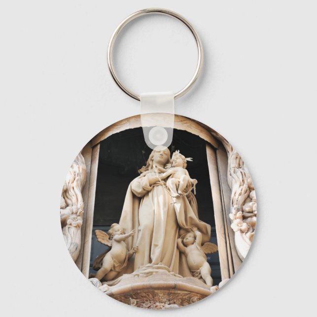 Virgin Mary Nyckelring (Framsida)