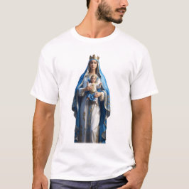 Virgin Mary och Baby Jesus T Shirt