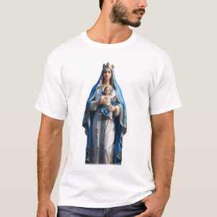 Virgin Mary och Baby Jesus T Shirt