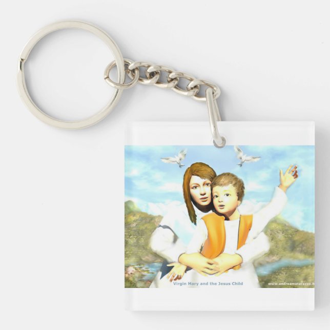 Virgin Mary och Child Jesus (Framsidan)