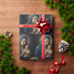 Virgin Mary och Jesus jul Presentpapper<br><div class="desc">Släng julklapparna i säsongens anda med vår fantastiska Jungfru Mary och Baby Jesus pappra. Den här vackra designen har en tidlös bild av den välsignade jungfrun Mary som slukar den unge Jesus Kristus, och som fångar kärnan i Nativitetshistorien. Perfekt för kristna och katolska familjer, detta inslagna papper är ett tänkbart...</div>