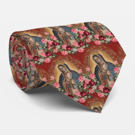 Virgin Mary of Guadalupe Mexico Spain Neck Tie Slips