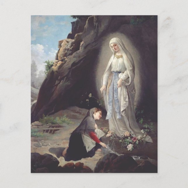 Virgin Mary of Lourdes (Framsida)