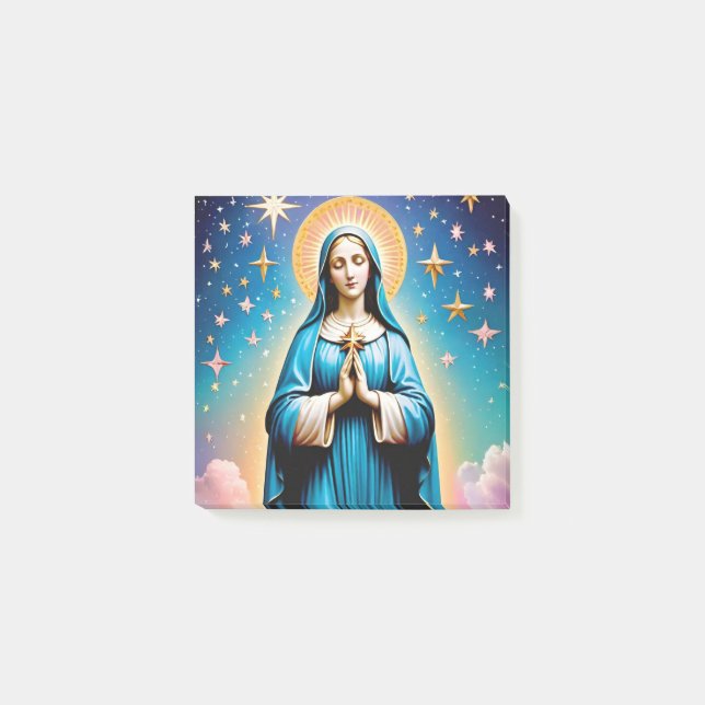 Virgin Mary Post-it Notes Block (Framsida)