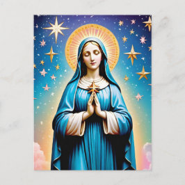 Virgin Mary Postcard Vykort
