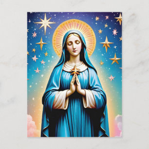 Virgin Mary Postcard Vykort