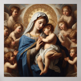 Virgin Mary Poster